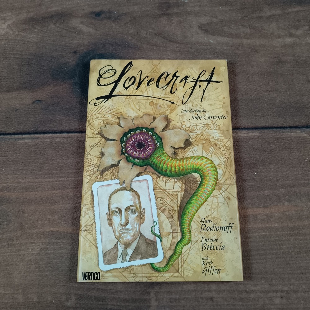 Lovecraft by Hans Rodionoff, Enrique Breccia, Keith Giffen, Vertigo Book